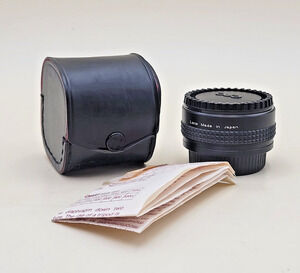 Cpc 2X Tele-Converter MC-4 for Olympus OM Mount Lens Made in Japan w/ Case
